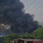 Massive fire guts alcohol warehouse at Tema Community 26