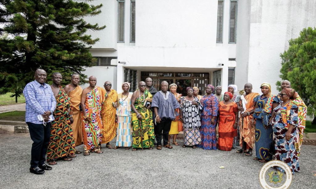 Ho West chiefs and queens commend Volta Regional Minister for inclusive leadership