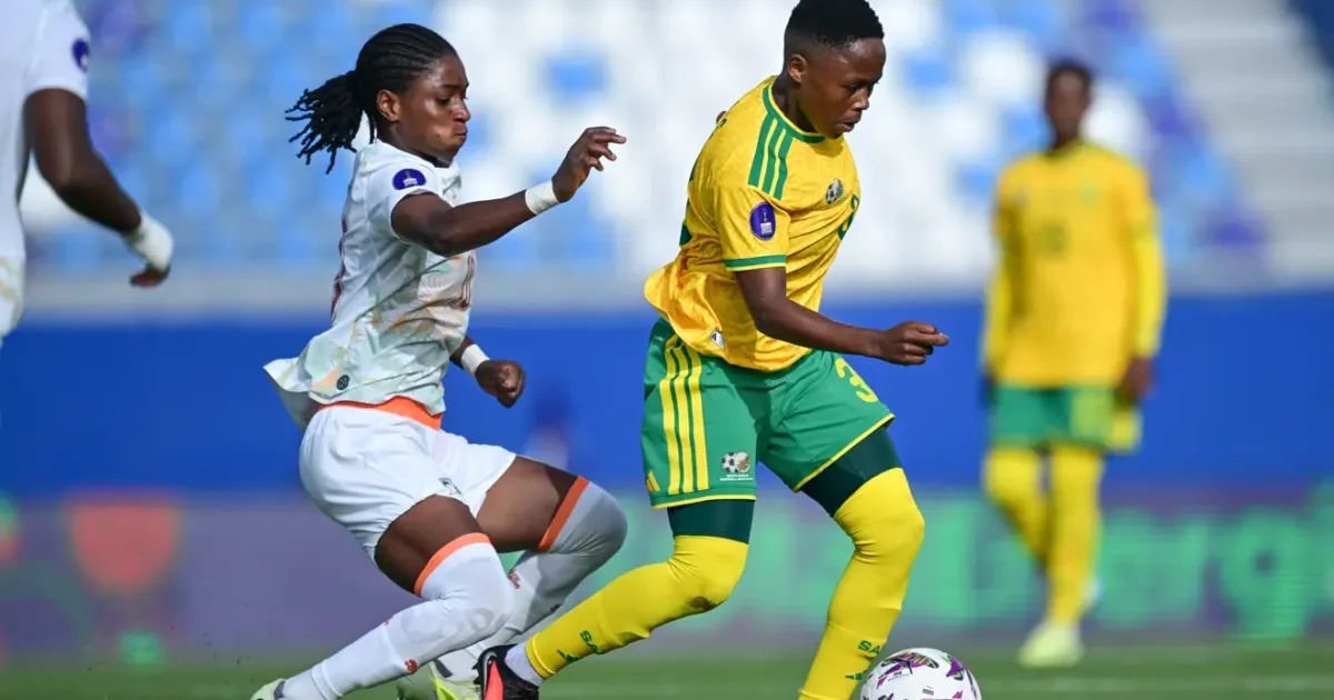 WAFCON 2026: South Africa fight back to earn dramatic draw against Côte d’Ivoire