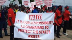 ICU-Ghana protests alleged VALCO sale, vows to protect jobs