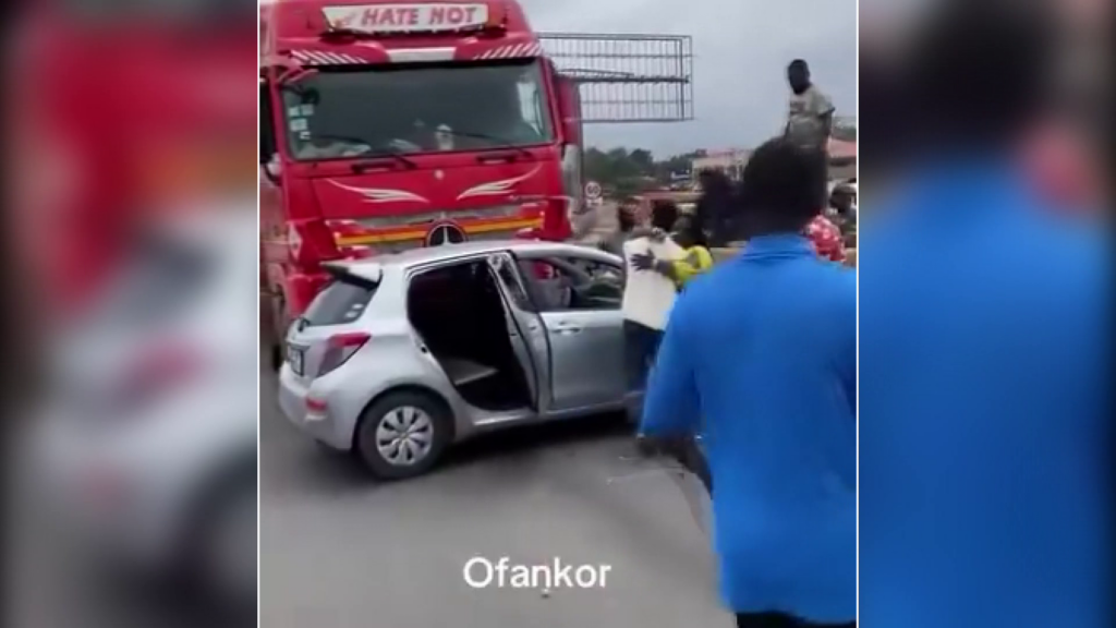 Viral video turned reckless Vitz driver...