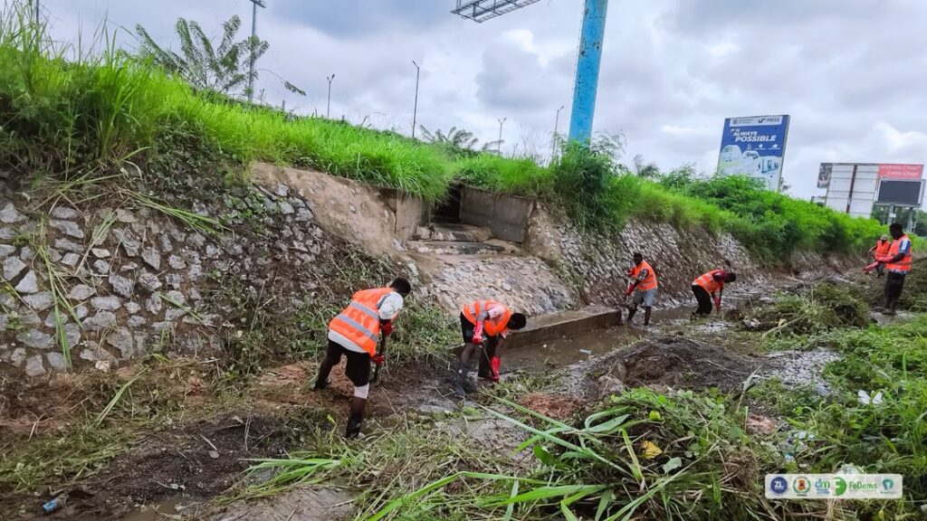 NADMO, Zoomlion launch multi-site drain clearing exercise to curb flooding in Greater Accra