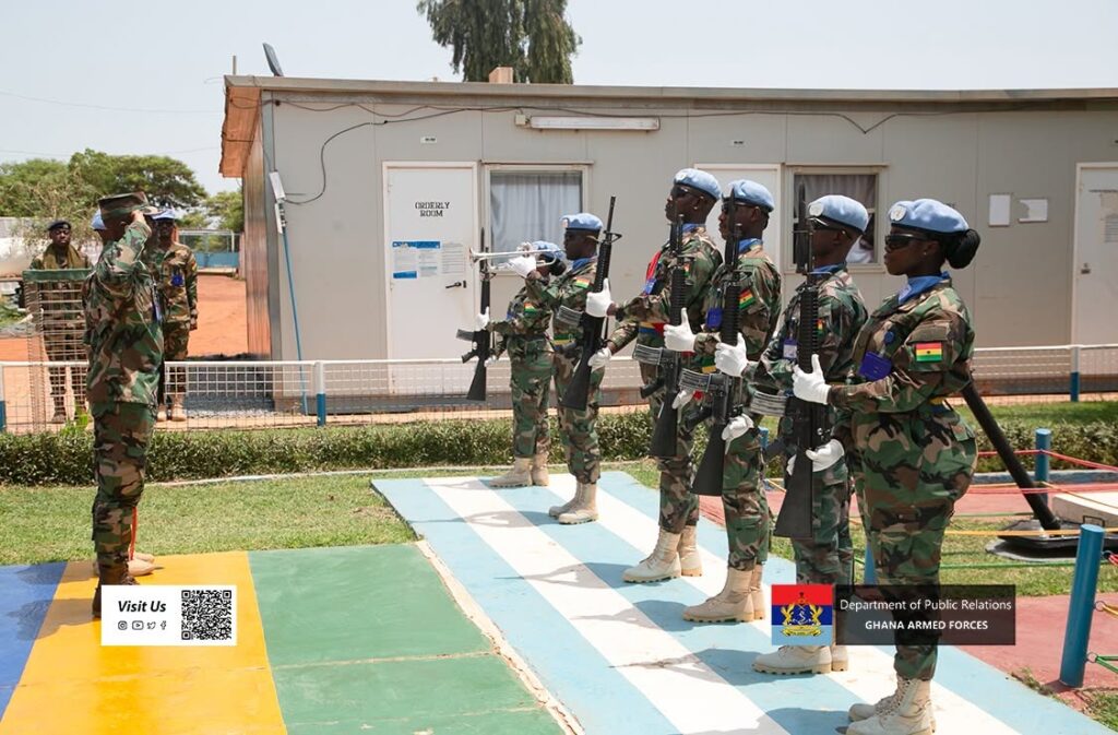 Ghana Battalion 14 completes...