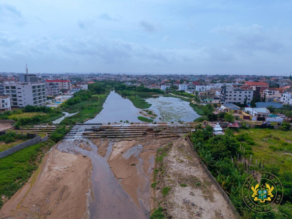 Accra floods: Flood Mitigation Task Force identifies encroachment at Tesa Dam near East Legon