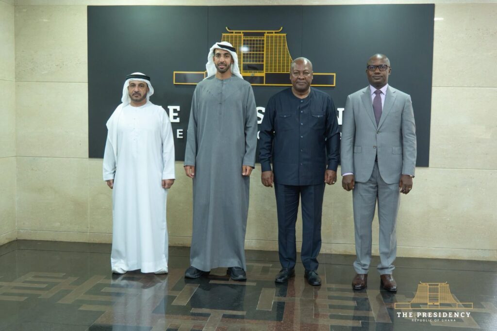 Mahama receives UAE delegation, explores...