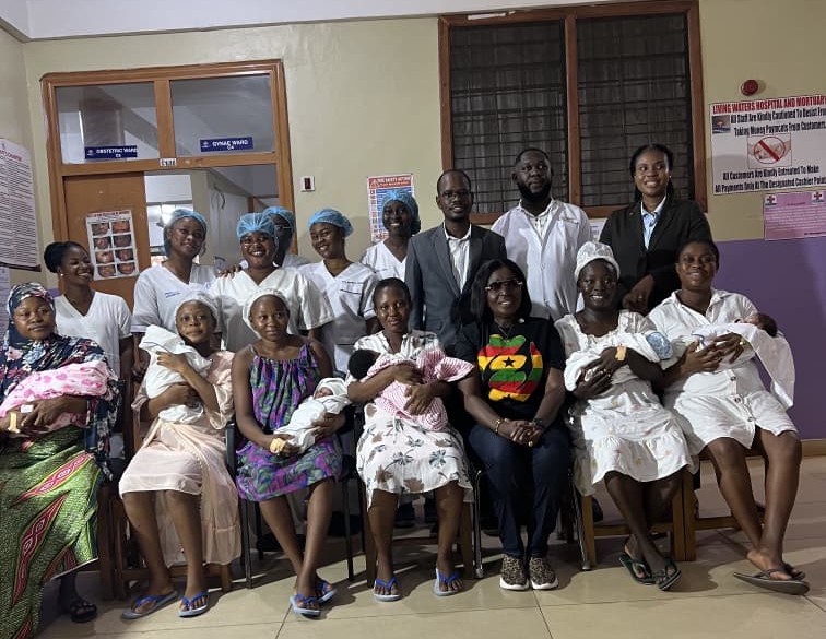 Mama Effe pays hospital bills to secure discharge of vulnerable mothers in Ejisu