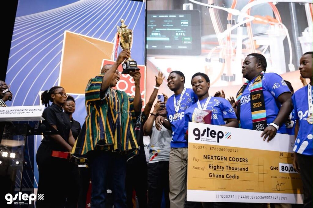 Swift Academy's NextGen Coders win grand prize at 2026 Ghana Science & Tech Explorer Prize