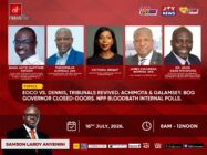This Saturday on Newsfile: EOCO vs Miracles Aboagye; tribunals revived; Achimota and galamsey; BoG saga; and NPP polls