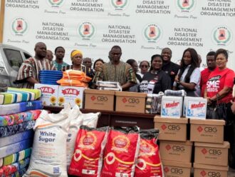 CBG donates relief items to NADMO to support flood victims
