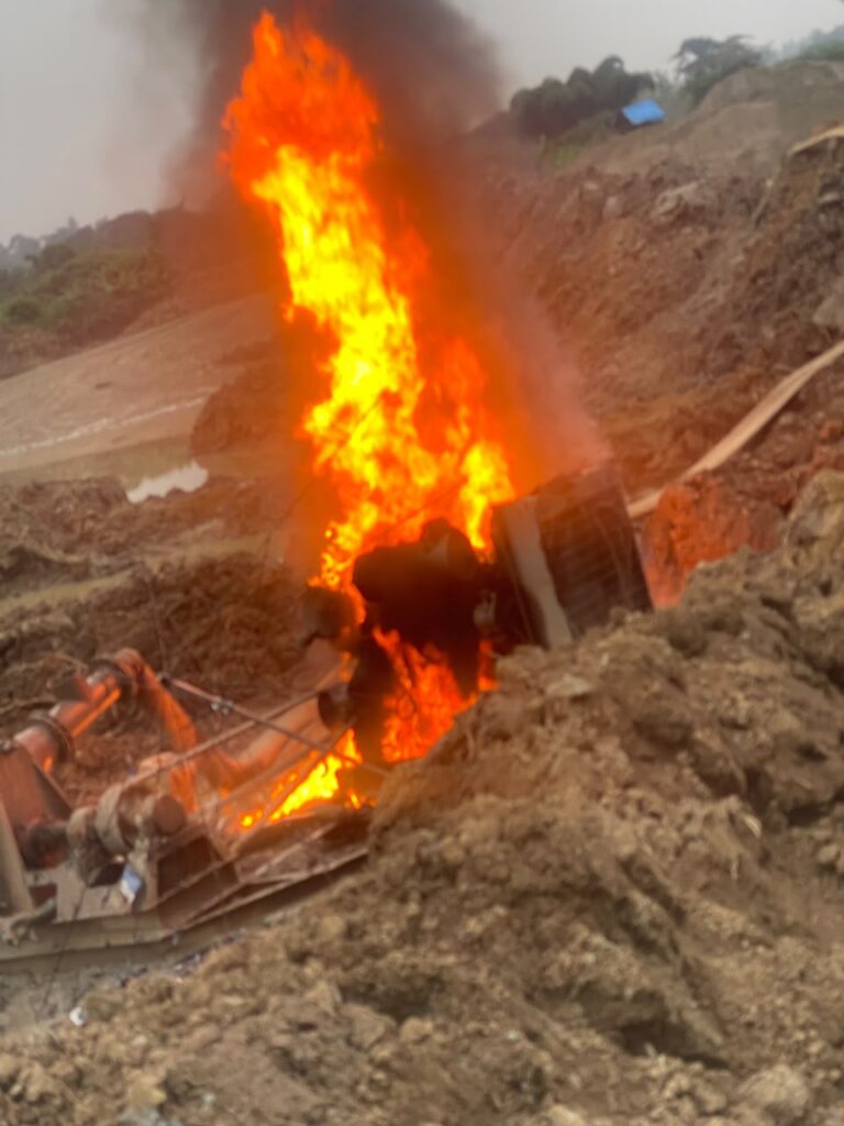 NAIMOS disables six excavators and seizes...
