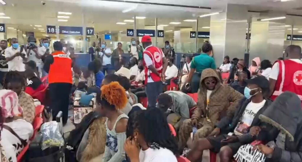 Ghana receives latest batch of nationals...
