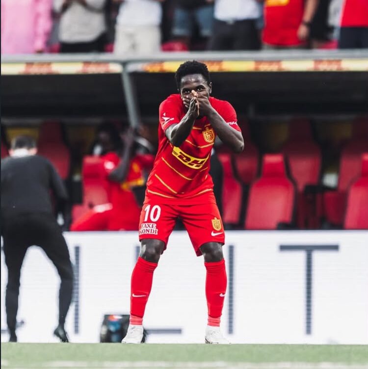 Prince Amoako Jnr scores as Nordsjaelland...