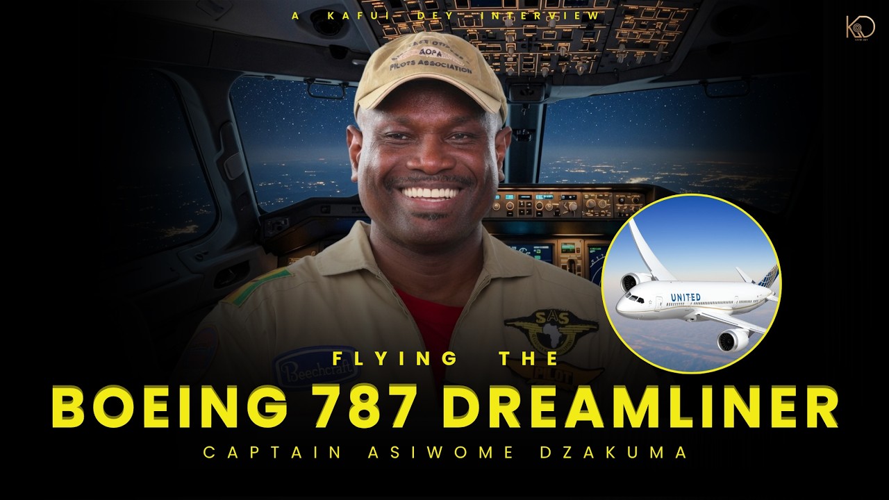 Flying the Boeing 787 Dreamliner is the Pinnacle of my Career — Ghanaian Pilot Captain Asiwome Dzakuma