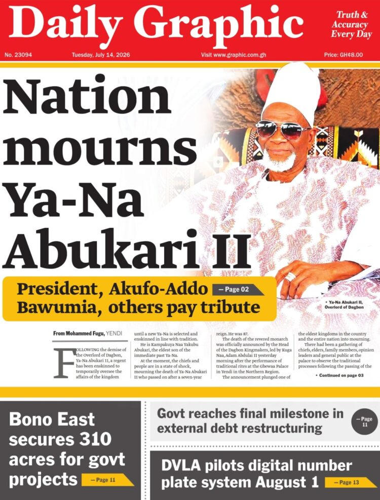 Today’s Front pages: Tuesday, July 14,...