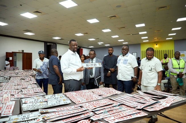DVLA to replace all Ghana vehicle number plates by 2028 under new digital system