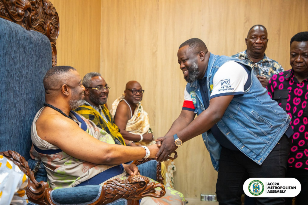 Accra Mayor briefs Ga Traditional Council...