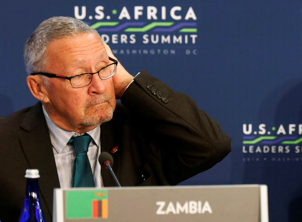 Zambia’s former Vice President Guy Scott...