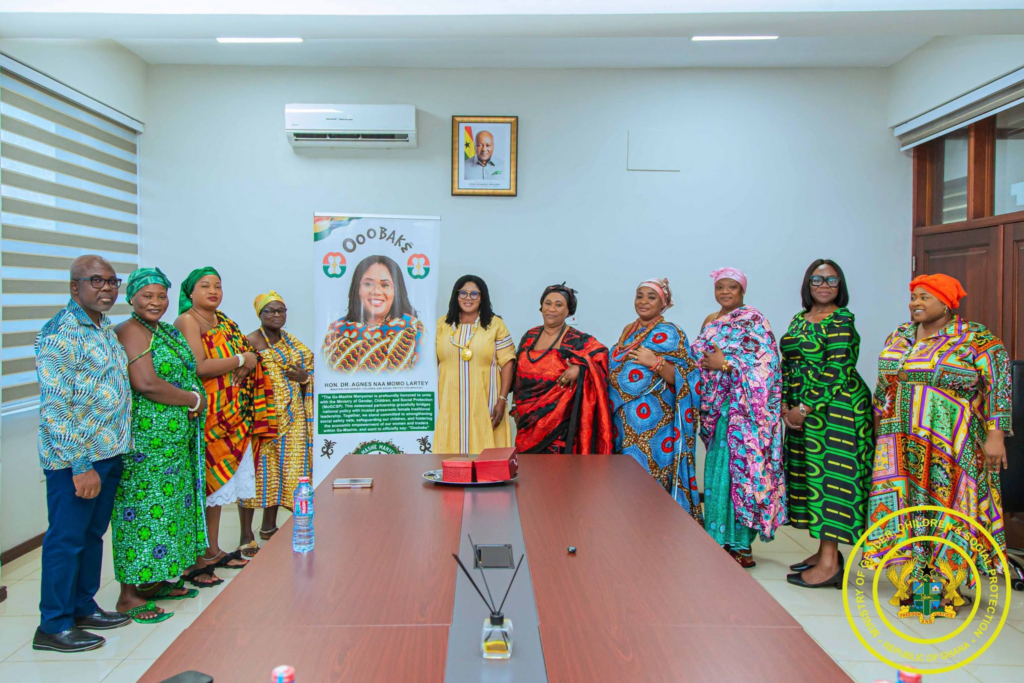 Ga-Mashie queen mothers seek partnership with the gender ministry to tackle social challenges