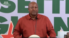 Mahama dismisses third-term speculation, says he is focused on campaign promises