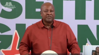 Mahama dismisses third-term speculation, says he is focused on campaign promises