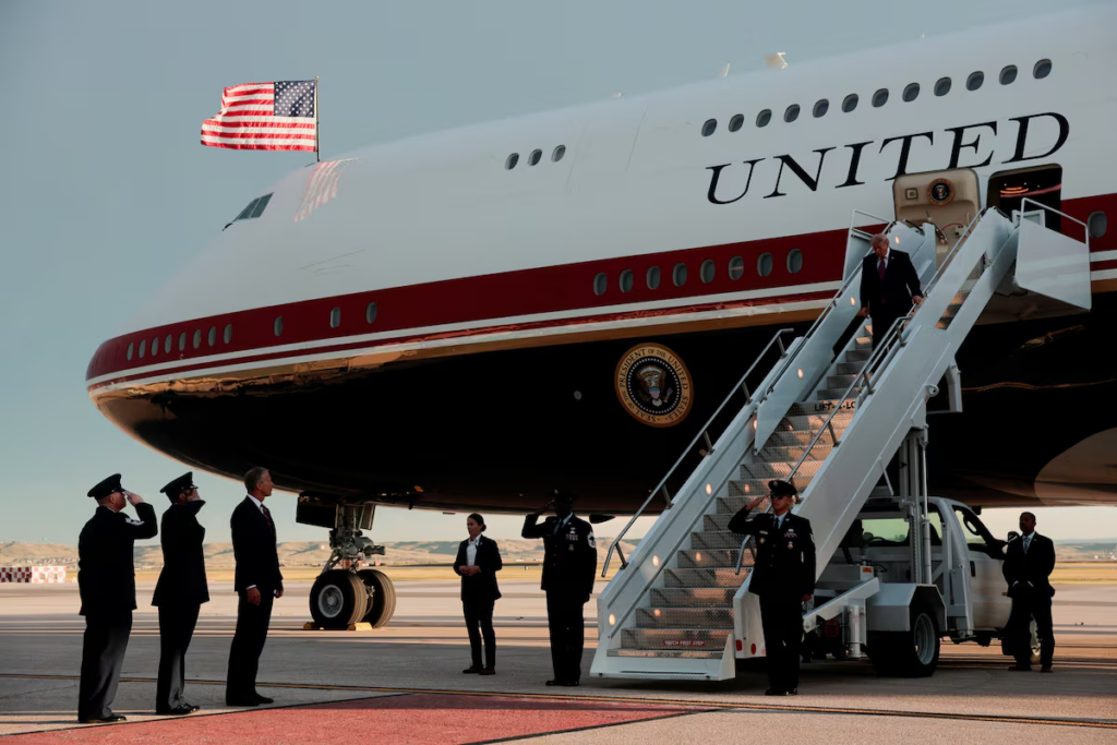 Trump says new Air Force One from Qatar will get ‘maxed out’ upgrades