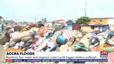 Residents of Alajo fear cholera outbreak over piles of refuse after floods