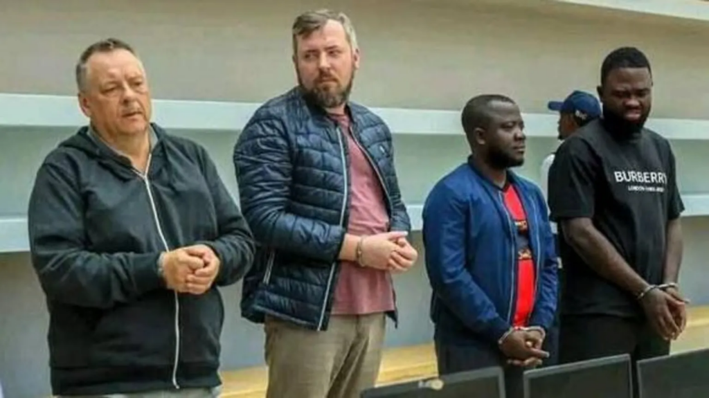 Two Russians handed down jail terms for...