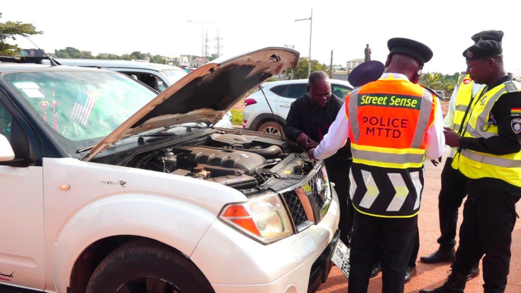 Police intercept 188 vehicles in Ashanti Region traffic enforcement operation