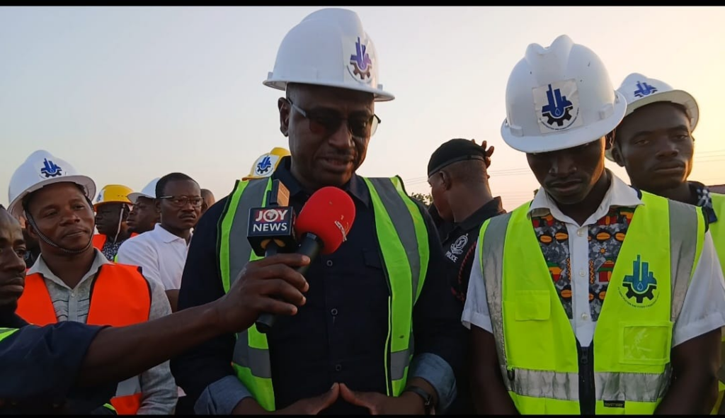 North East Regional Minister inspects...