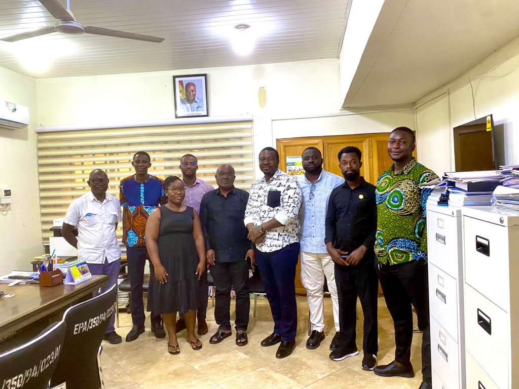 GJA Ashanti Regional Chairman leads journalists to condole with EPA Director Jackson Nyantakyi