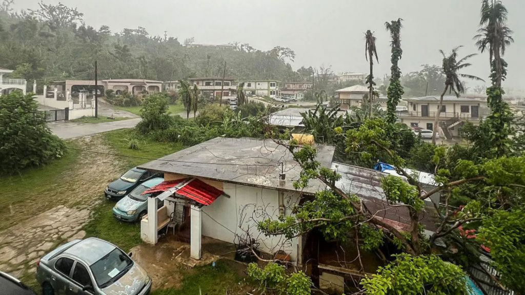 Evacuations in Guam as super typhoon Bavi...