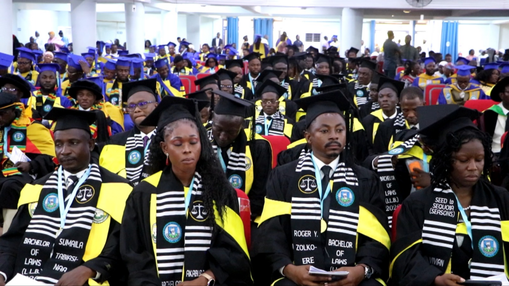 UBIDS graduates 70 Law students as Bagbin...