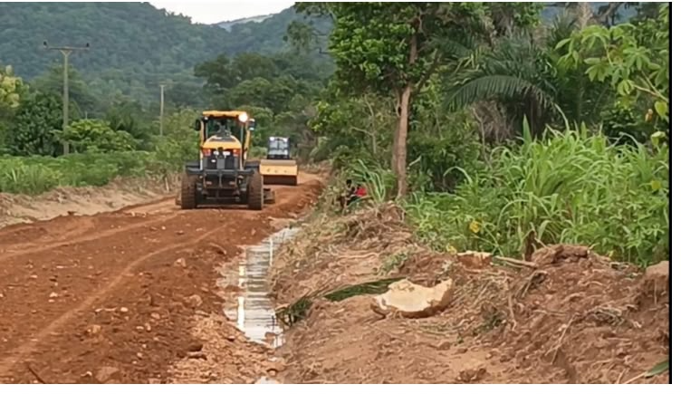 Nkwanta-Dadiase road rehabilitation...