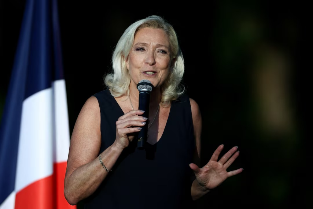 French court upholds Marine Le Pen's conviction but leaves path to presidency