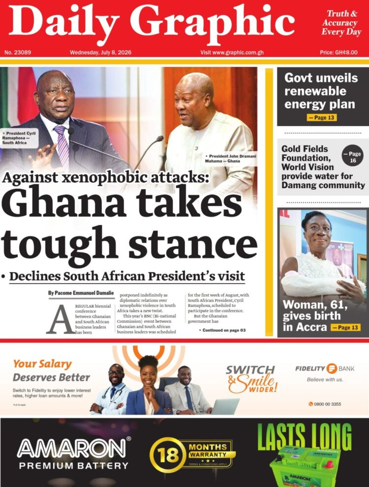 Today’s front pages: Wednesday, July 8,...