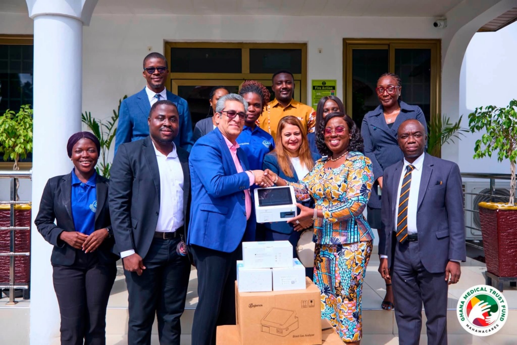 MediQas Ghana donates medical equipment worth GH¢300,000 to Ghana Medical Trust Fund