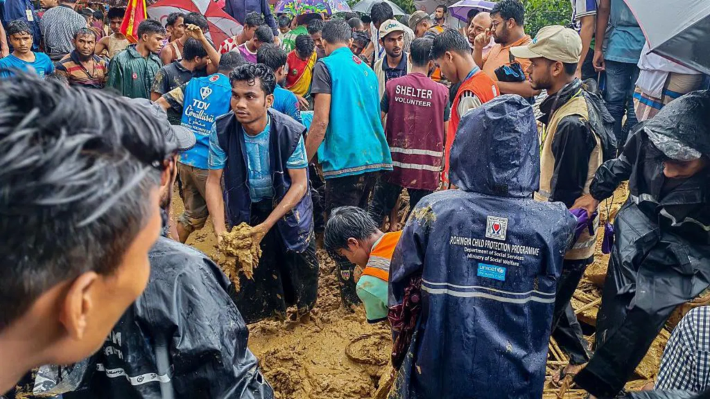 Eight killed after landslide hits girls' school in Bangladesh
