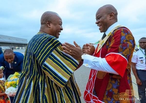 Gabon’s President praises Ghana’s mining...