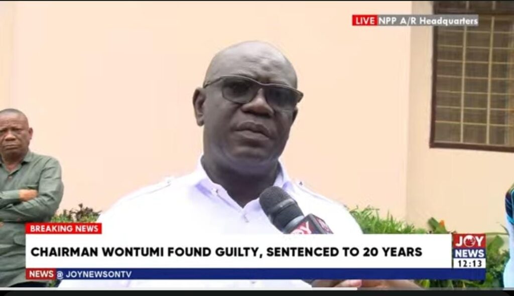 Wontumi’s 20-year jail term shocking; NPP...