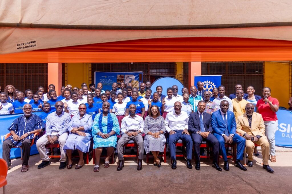 OmniBSIC Bank, Rotary partner to transform digital learning at Prince of Peace