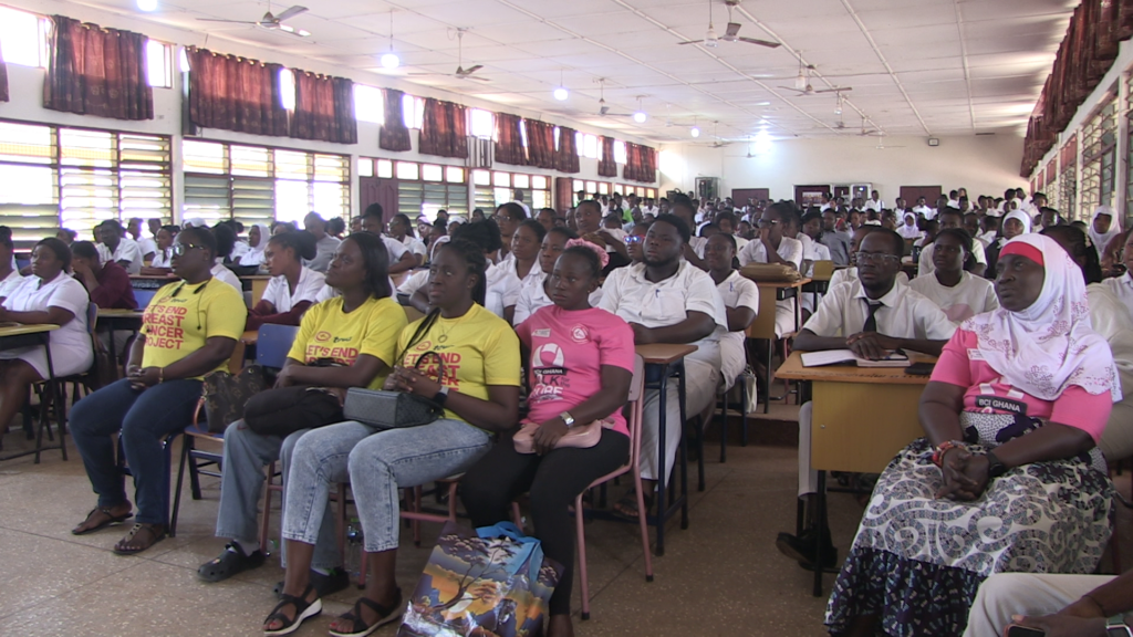 USTED students learn breast cancer...