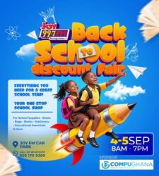 Joy FM Back to School Discount Fair returns September 4–5