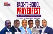 Joy FM Back-to-School PrayerFest set for this Saturday ahead of new academic year