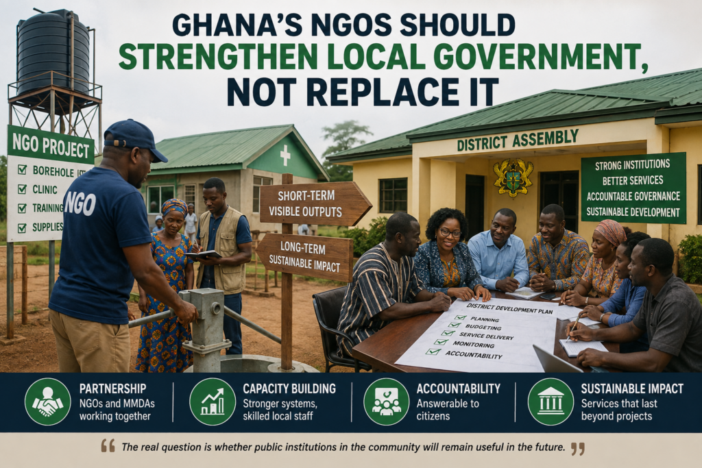 Ghana’s NGOs should strengthen local...