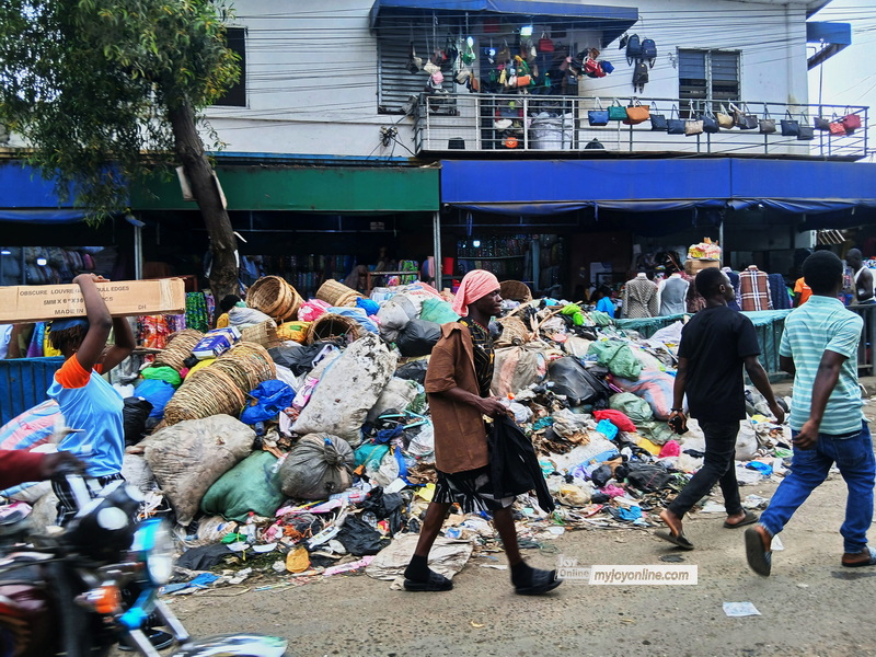 Rotten waste chokes Accra CBD as Tudu...