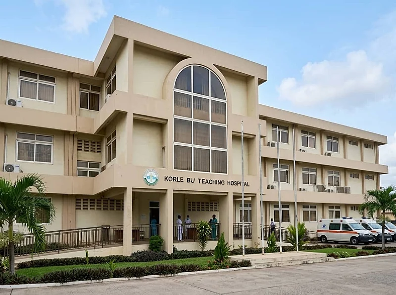 Korle-Bu, Komfo Anokye, all five teaching...