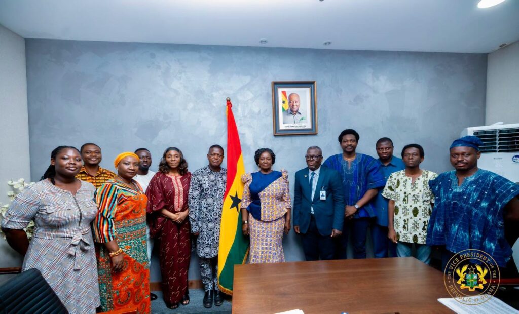 Writers must tell Africa’s story through literature and local languages – Vice President to PAWA Ghana delegation