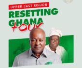 President Mahama takes ‘Resetting Ghana Tour’ to Upper East Region