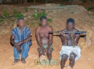 11 arrested as military-police team recovers guns, body armour at Kromase