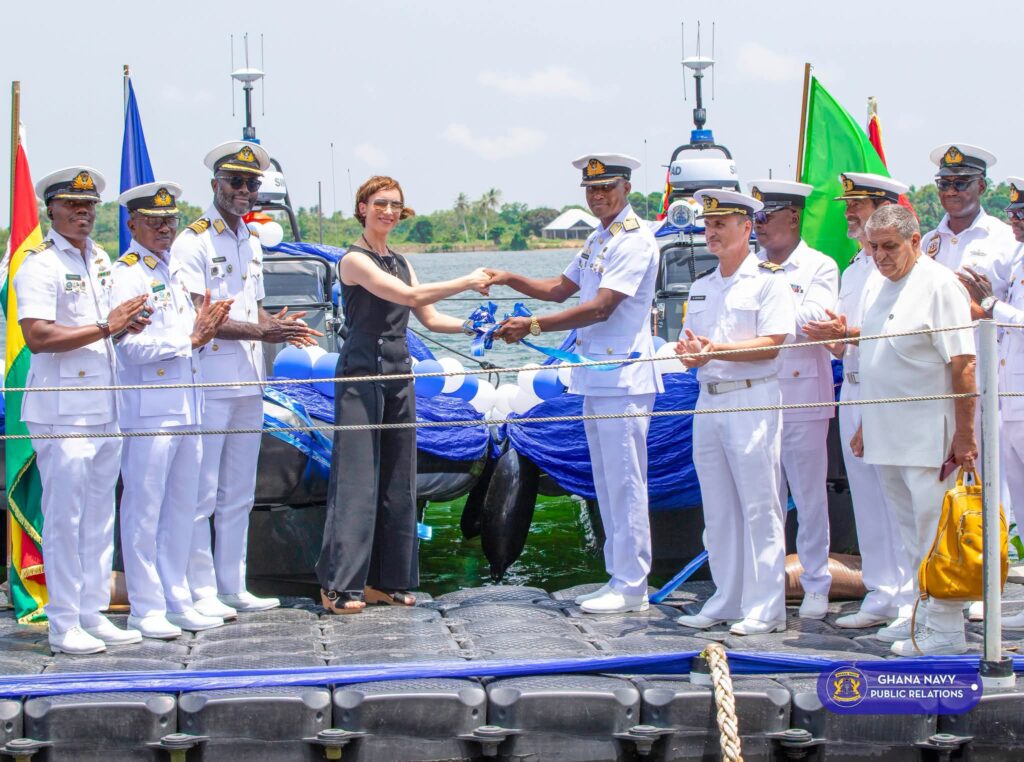 EU hands over two patrol boats to Ghana Navy to boost maritime security